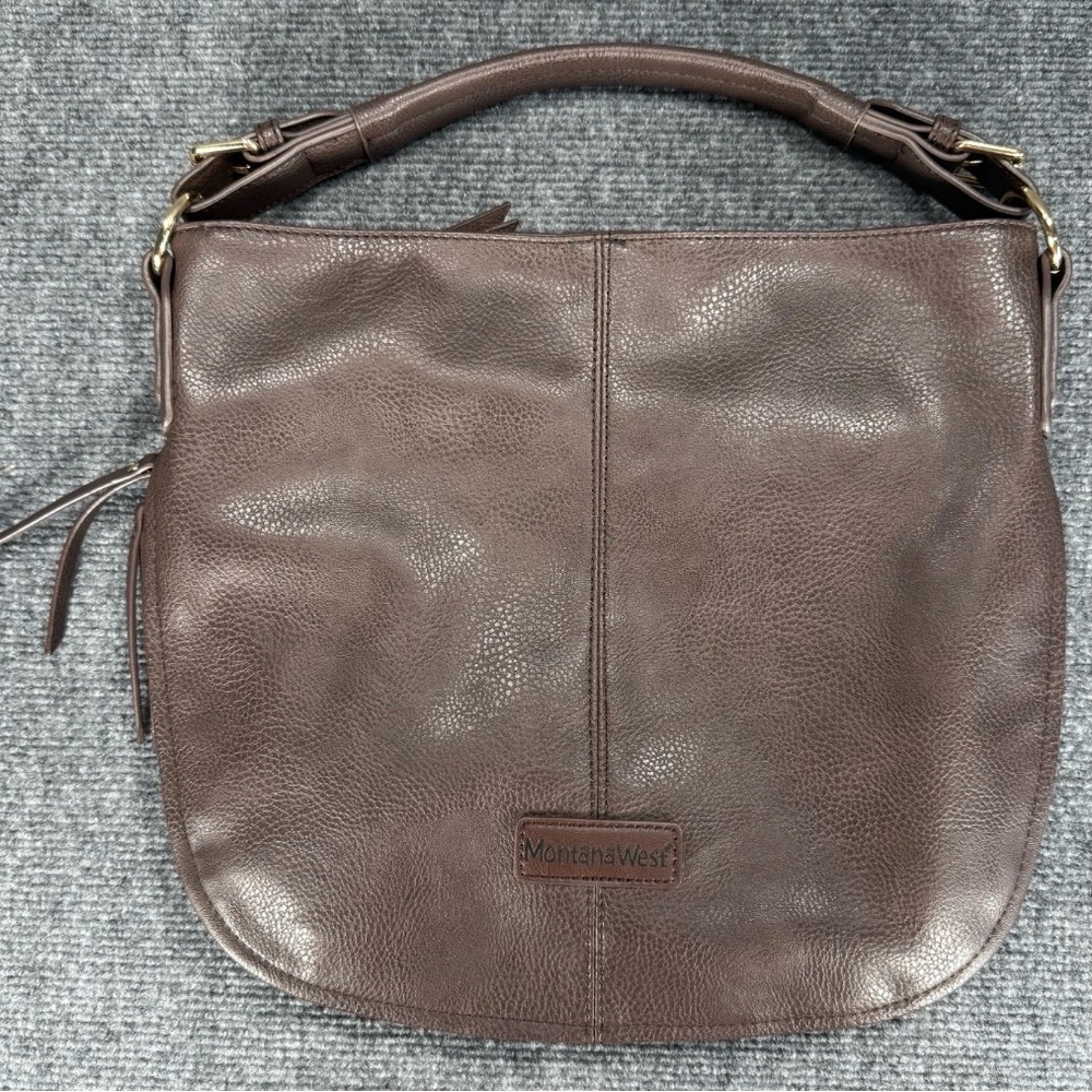 Montana West Dark Brown Hobo Bag